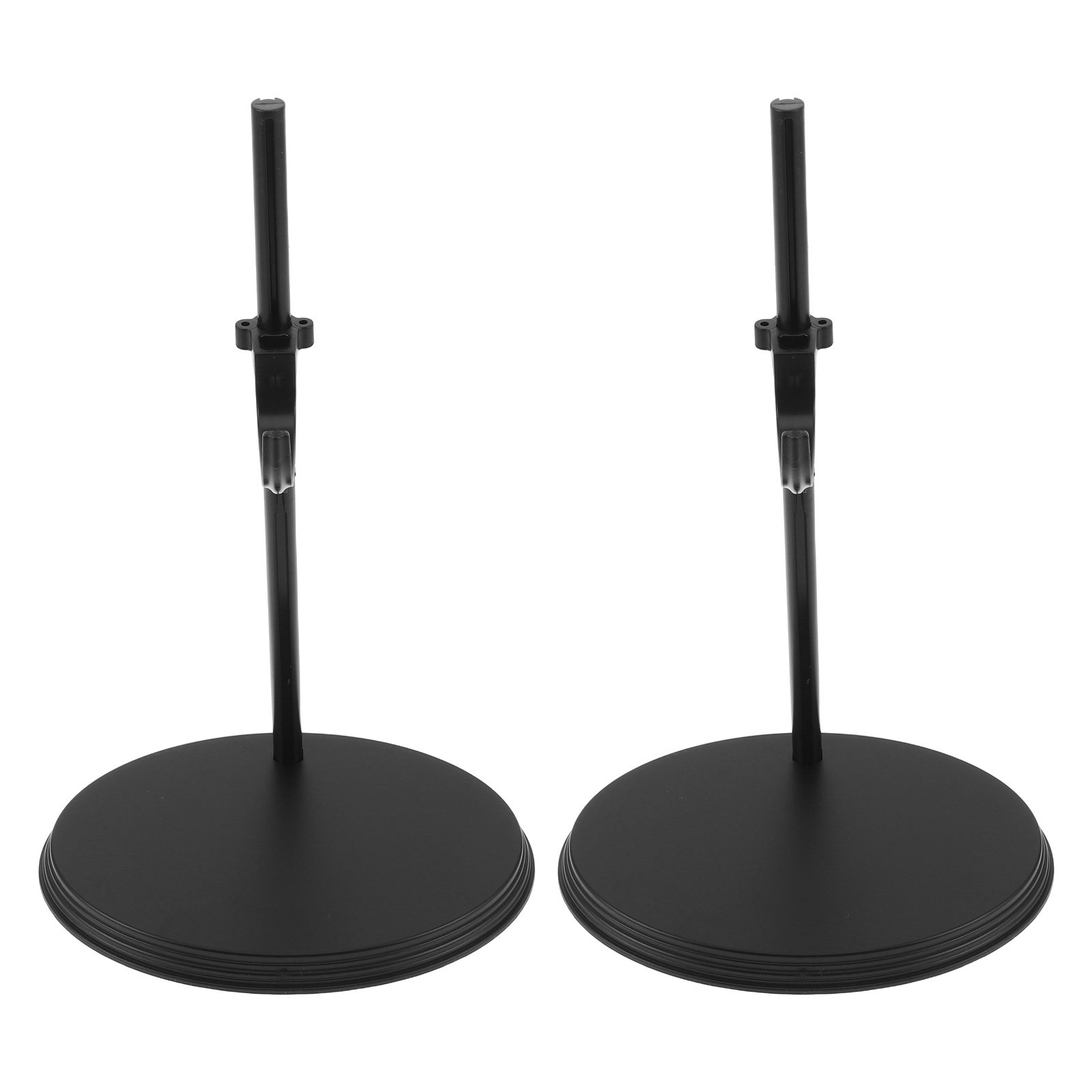 Action Figure Stand - 2個セット 1/6スケール アクションフィギュアスタンド 伸縮式ベース ポーズディスプレイ用 安定したサポート