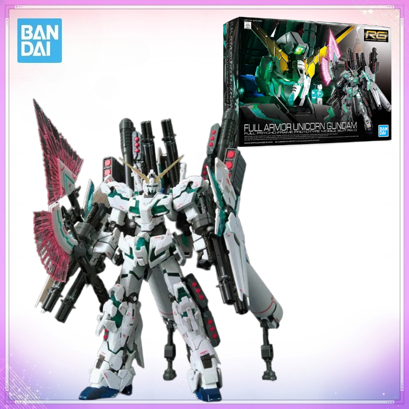 Bandai Model Gundam Rg - バンダイ純正 RG 1/144 フルアーマーユニコーンガンダム RX-0 アクションフィギュア組立モデルキット