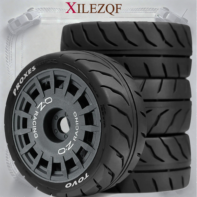 Tamiya Model Rc Car - XILEZQF 4個入り 1/10 オンロード ツーリングタイヤ 12mm
