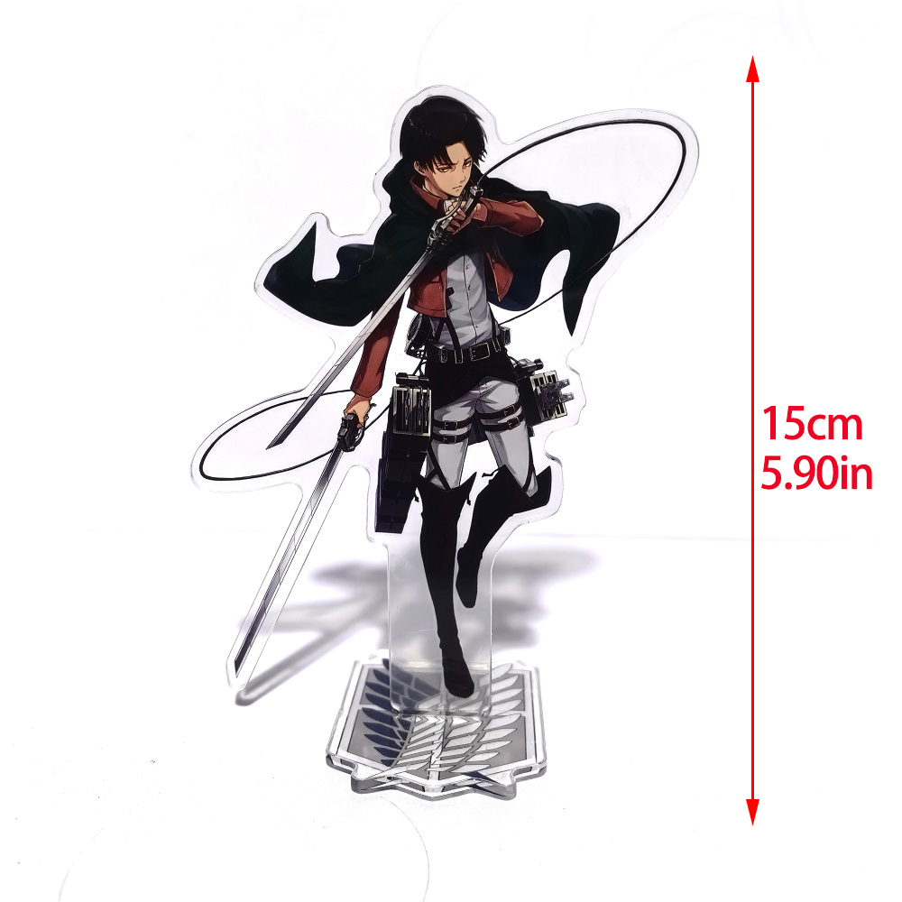 タイタンアクリル立ちエレンミカサリヴァイアーウィンアルミンア - Action Figure Stand のレビューと価格