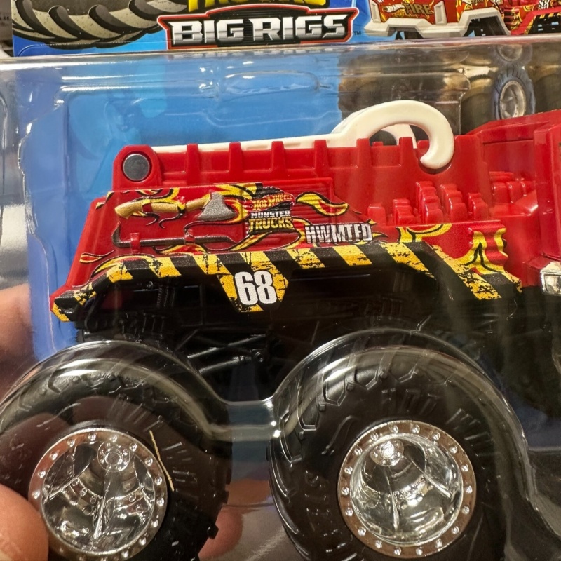オリジナルホットウィール 6輪車 モンスタートラック ビッグ - Hot Wheels Car Mainline のレビューと価格
