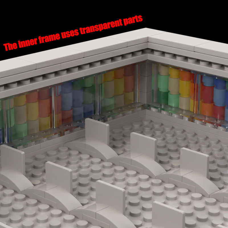 Moc idea-ミニチュアフィグウォールディスプレイフレー - Lego Minifigure Holder のレビューと価格