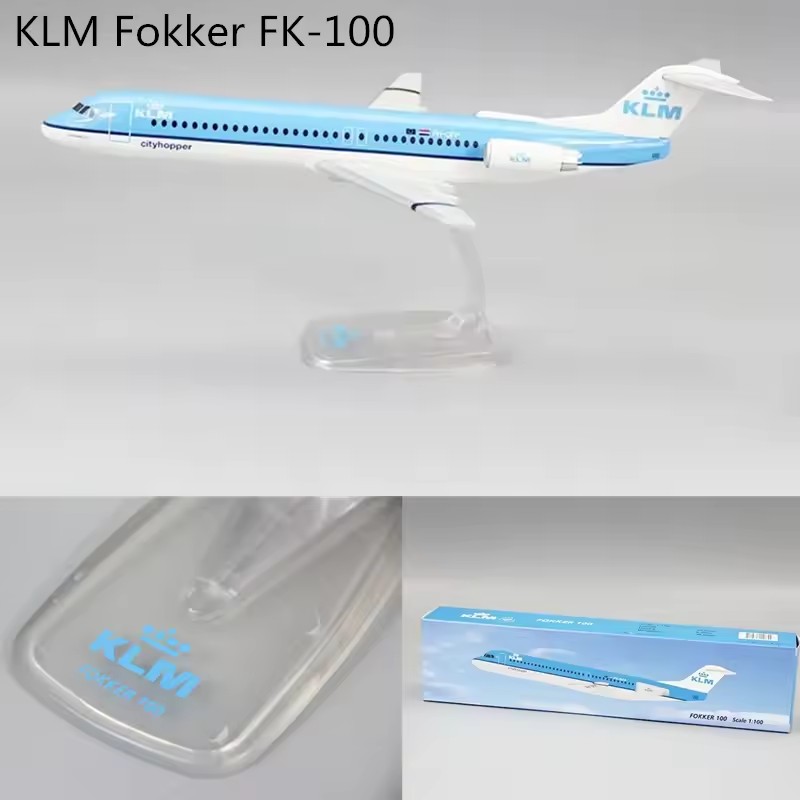 1/100 スケールエア/KLM FK-100/SMARTL - Model Airplane Plastic のレビューと価格