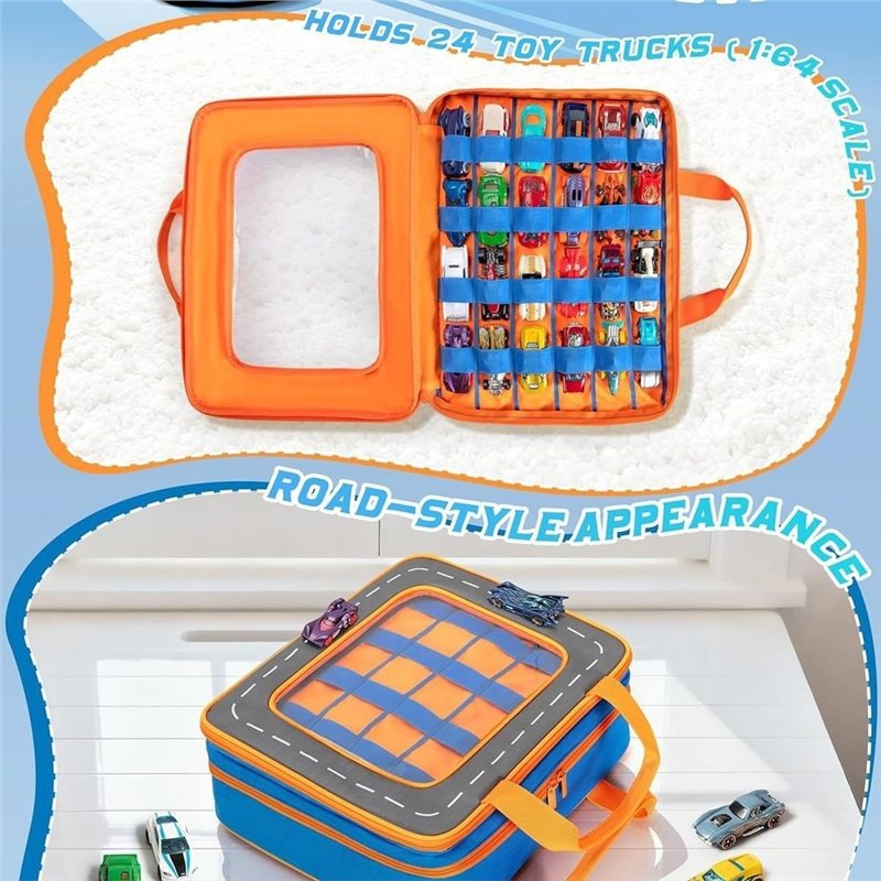 MACH-トラック収納ケース、ホットウィールとモンスタートラ - Hot Wheels Car Monster Trucks のレビューと価格