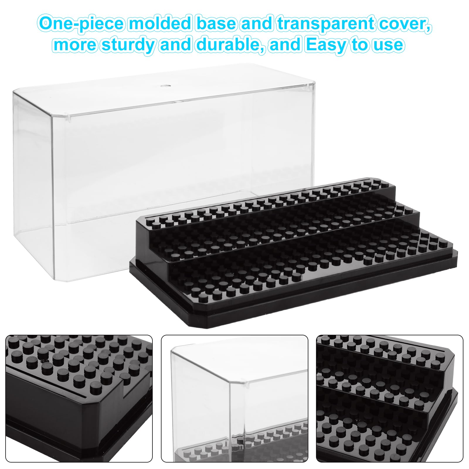 アクリル製ミニフィギュアディスプレイケース、積み重ね可能で防 - Lego Minifigure Holder のレビューと価格