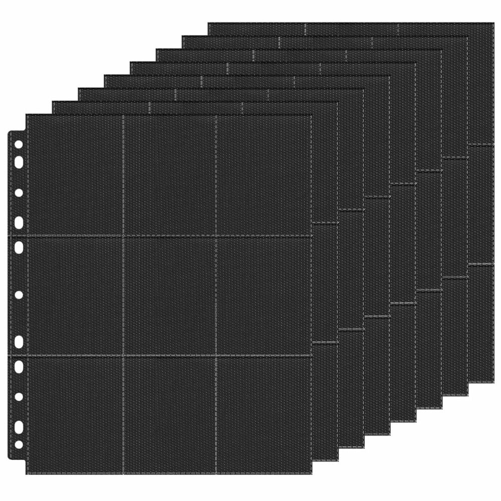 10枚入り、9ポケットのA4サイズトレーディングカード用バイ - Trading Card Binder のレビューと価格