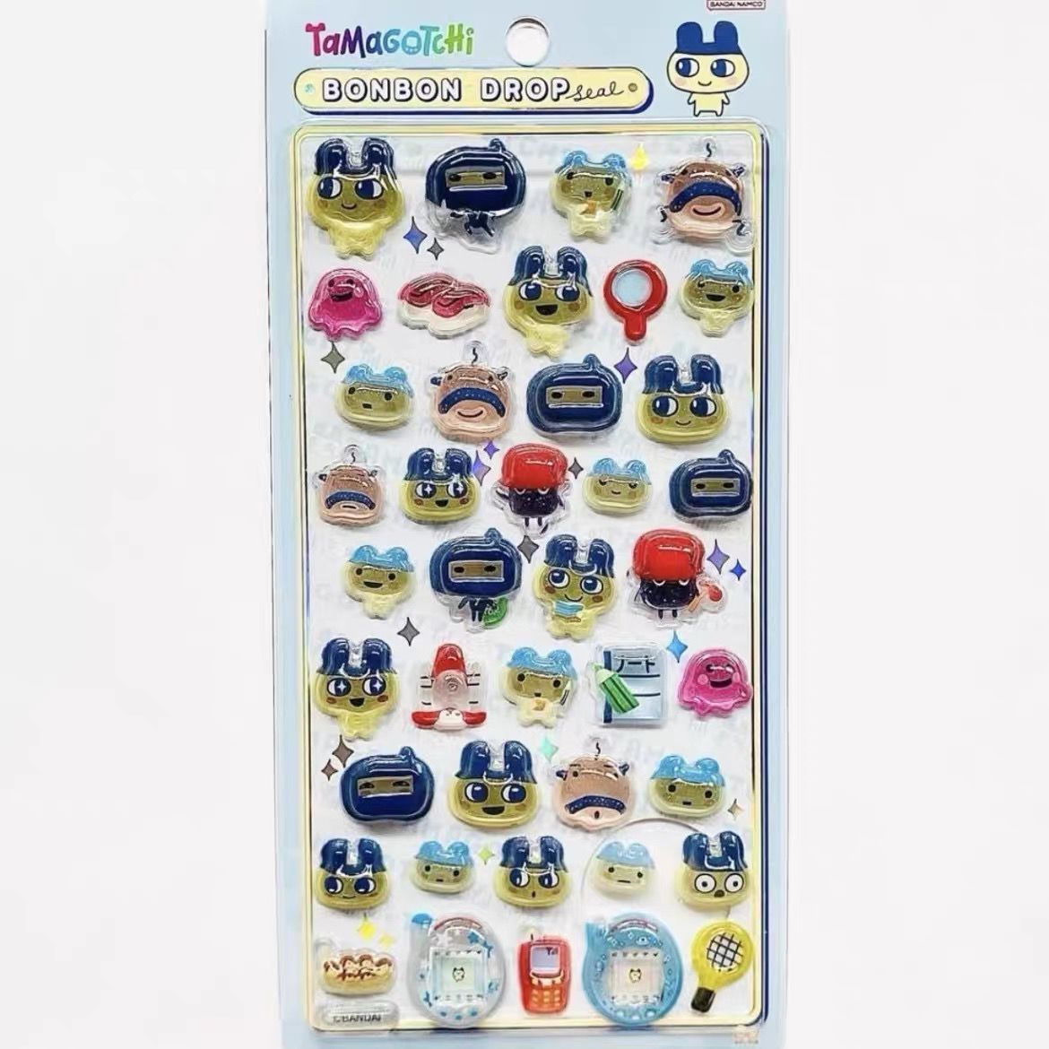 たまごっち3Dステッカー - かわいい漫画の多色デカール、子 - Bandai Model Tamagotchi のレビューと価格