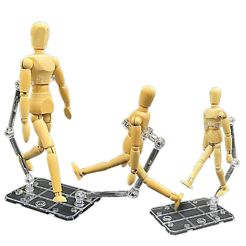 PVCロボットスタンド,おもちゃホルダー,柔軟なスタンド,デ - Action Figure Stand のレビューと価格