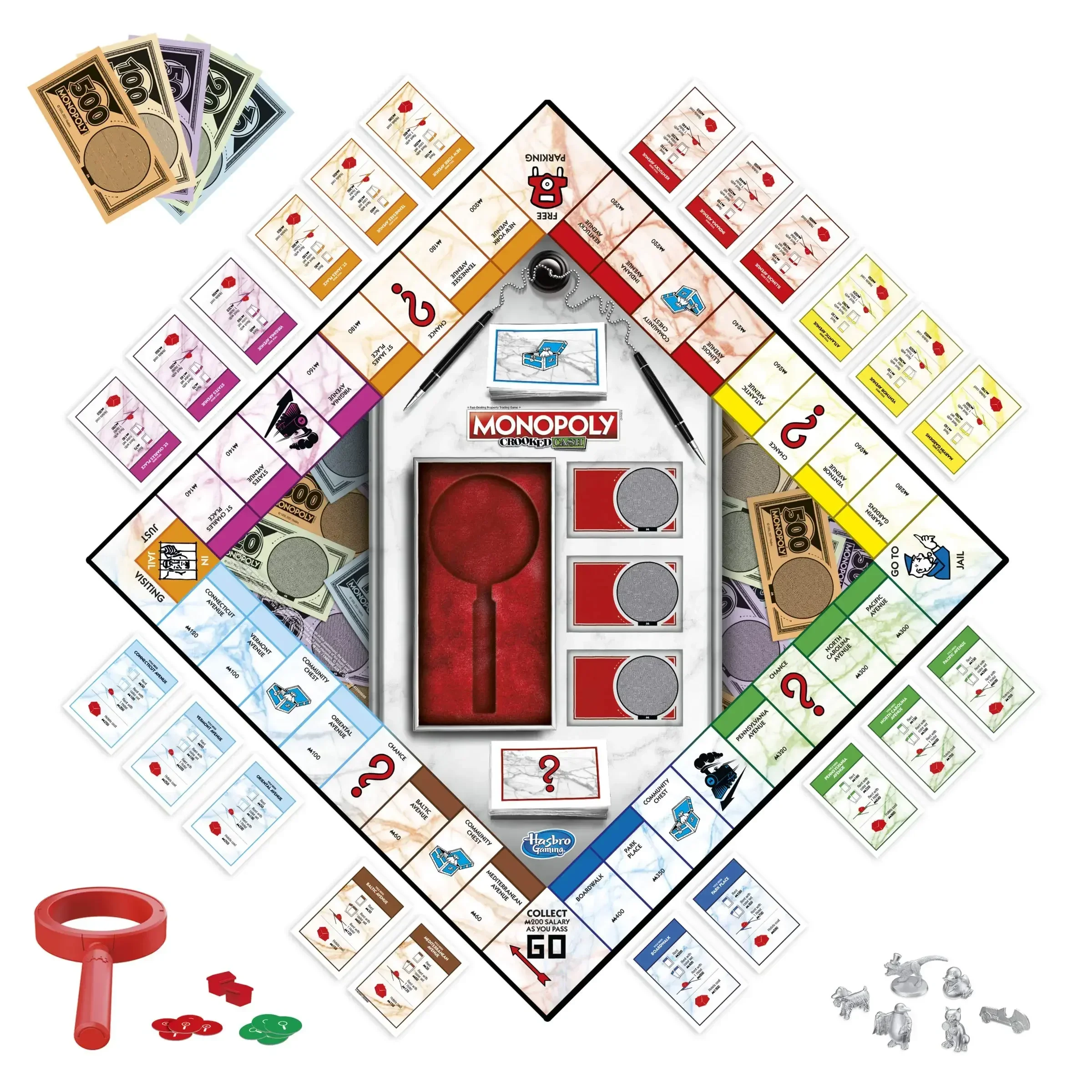 ハスブロ モノポリー クルードキャッシュ ボードゲーム 家族 - Hasbro Game Monopoly のレビューと価格